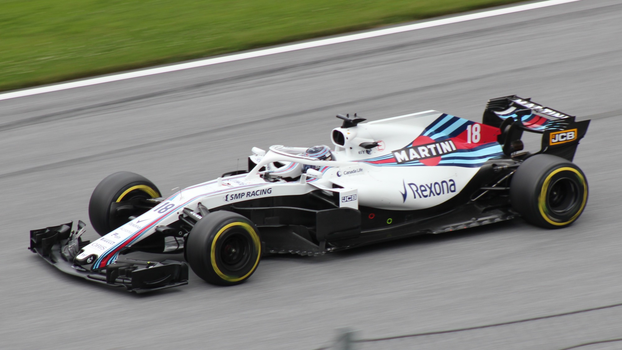 Williams Formula 1 car on track